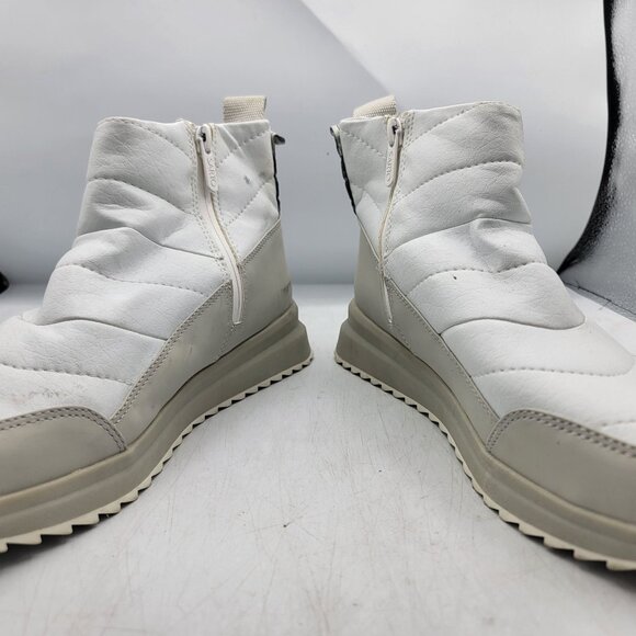 Franco Sarto Alps Womens 9 M White Boots Water Resistant Winter Casual Outdoors - Picture 3 of 13